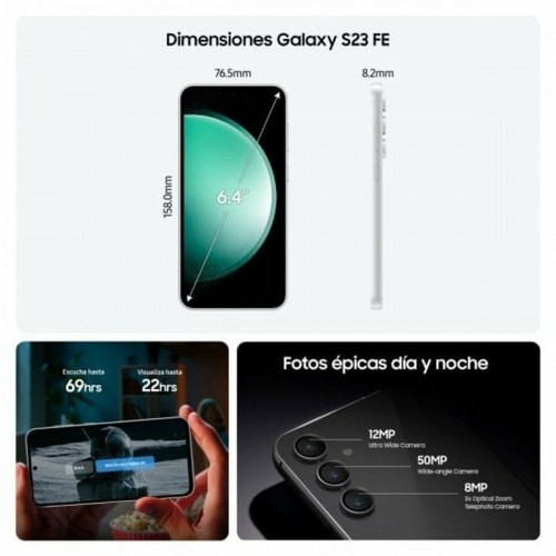 Смартфоны Samsung Galaxy S23 FE 6,1" Octa Core 256 GB Кремовый image 2