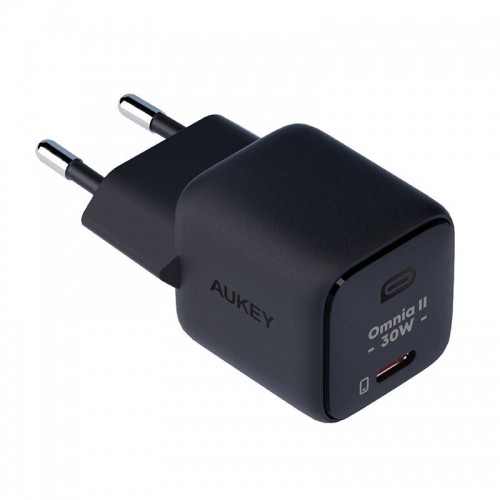 Wall Charger Aukey PA-B1L,USB-C, 30W (black) image 2