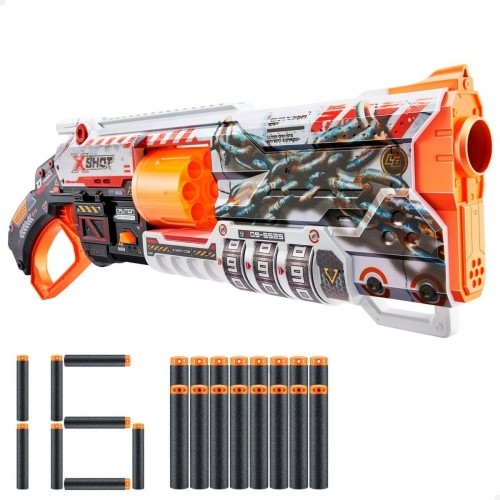 Пистолет с дротиками Zuru X-Shot Skins Lock Blaster 57 x 19 x 6 cm 6 штук image 2