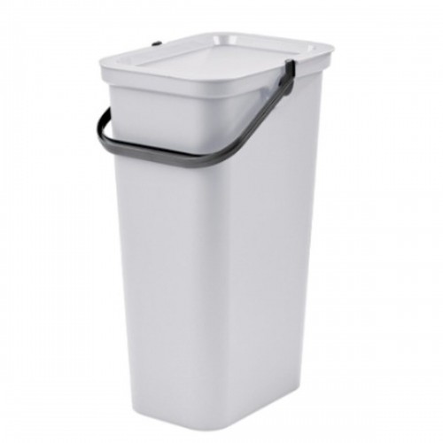 Atkārtoti Pārstrādājamo Atkritumu Tvertne Tontarelli Moda 38 L Balts (4 gb.) image 2
