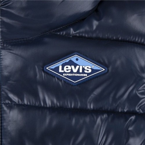 Детская спортивная куртка Levi's Sherpa Lined Mdwt Puffer J Dress Темно-синий image 2