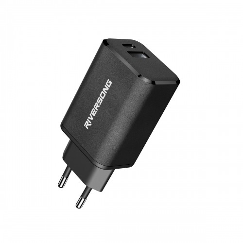 Riversong wall charger PowerKub G65 65W 1x USB 1x USB-C black AD96-EU image 2
