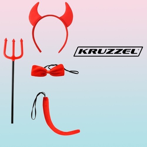 Kruzzel Devil costume - set of 4 elements S22140 (16895-0) image 2