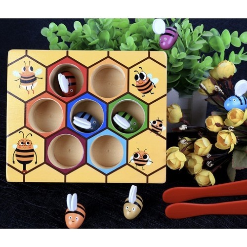Wooden game "Honeycomb" Kruzzel 21910 (16788-0) image 2