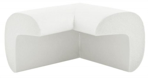 Iso Trade Foam corner protection - 4 pieces (white) (11642-0) image 2