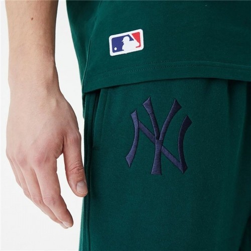 Pieaugušo bikses New Era League Essentials New York Tumši zaļš Vīriešu image 2