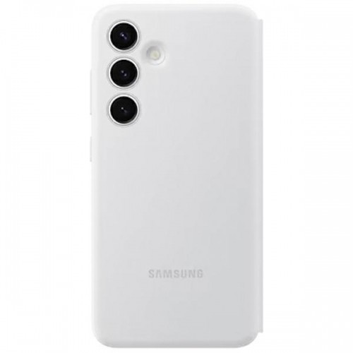 Etui Samsung EF-ZS921CWEGWW S24 S921 biały|white Smart View Wallet Case image 2
