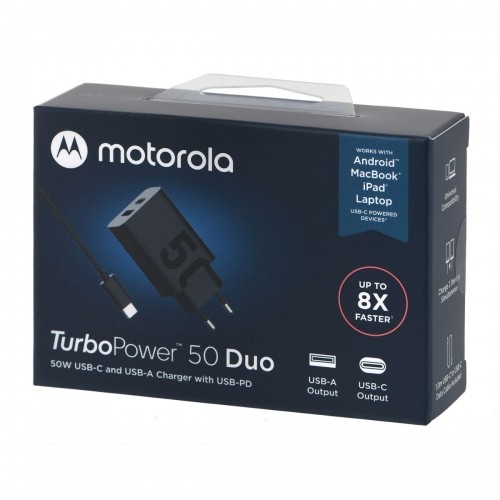 Sienas Lādētājs Motorola SJMC502 Melns 50 W image 2