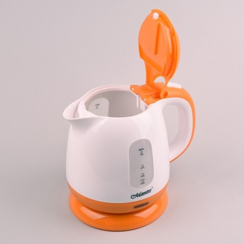 Feel-Maestro MR012 orange electric kettle 1 L 1100 W Orange, White image 2