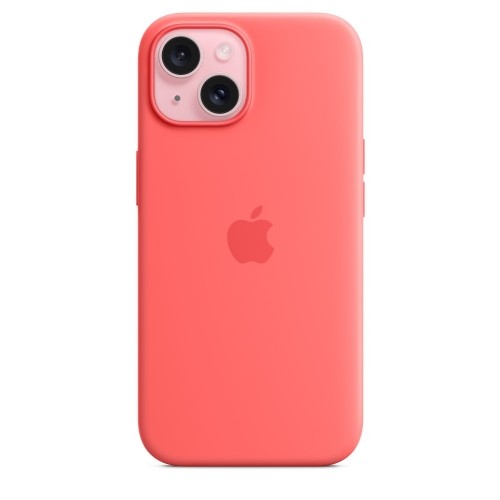 Apple iPhone 15 Silicone Case with MagSafe - Red image 2