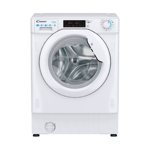 Candy Smart Inverter CBDO485TWME/1-S washer dryer Built-in Front-load White D image 2