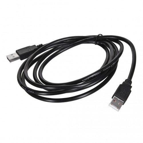 Lanberg CA-USBA-20CU-0018-BK USB cable 1.8m 2.0 USB A Black image 2