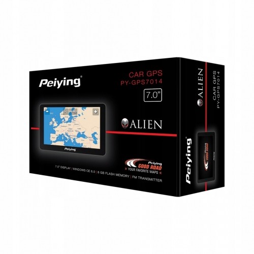 Peiying Peying Alien PY-GPS7014 navigation + EU map image 2