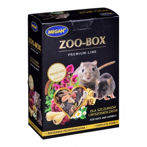MEGAN Zoo-Box -  Food for rats and gerbils - 550 g image 2