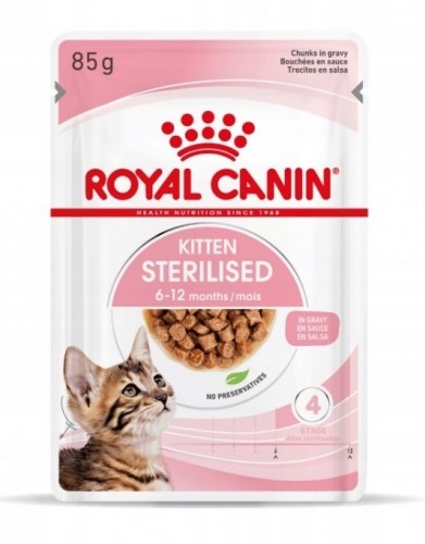 Royal Canin Sterilised Gravy 12x85g image 2