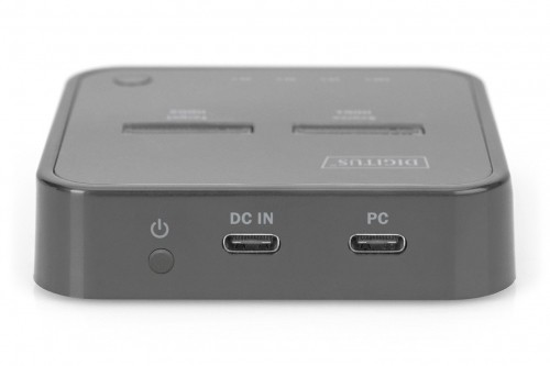 Digitus Dual M.2 NVMe SSD Docking Station with Offline Clone Function, USB-C™ image 2