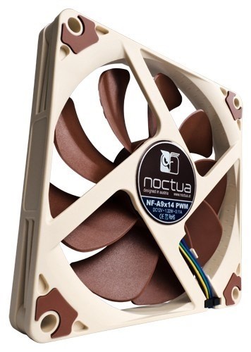 Noctua NF-A9X14 PWM Computer case Fan 9.2 cm Brown image 2