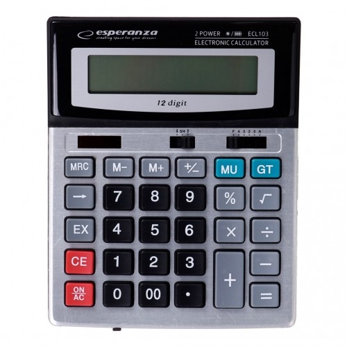 Esperanza ECL103 calculator Desktop Basic Black, Gray image 2