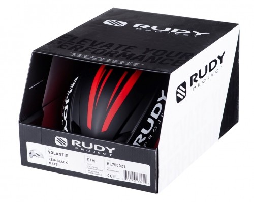 Rudy Project Kask rowerowy Volantis S-M 54 - 58 CM Black Red image 2