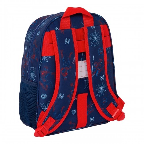 Школьный рюкзак Spider-Man Neon Тёмно Синий 27 x 33 x 10 cm image 2