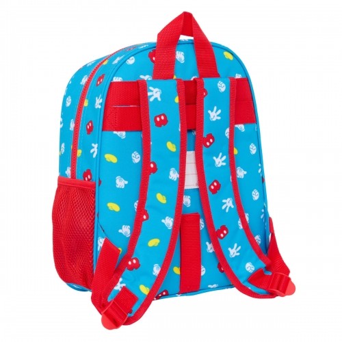 Школьный рюкзак Mickey Mouse Clubhouse Fantastic Синий Красный 28 x 34 x 10 cm image 2