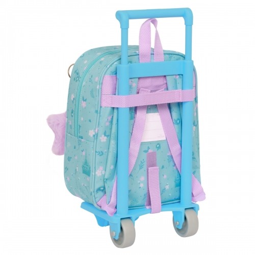 Школьный рюкзак с колесиками Frozen Hello spring Синий 22 x 27 x 10 cm image 2