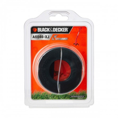 Zāles pļaušanas diegs Black & Decker a6046-xj gl/glc/st image 2