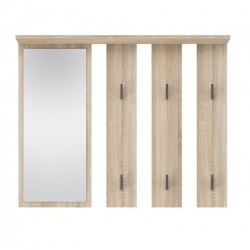 Top E Shop Hanger + mirror PARMA 100x15x.81.5 cm, oak sonoma image 2