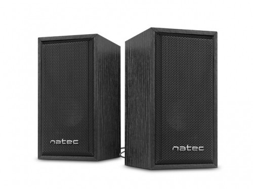 NATEC Speakers 2.0 Panther 6W RMS Black image 2