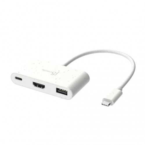 J5 Create j5create JCA379EW - USB-C® to HDMI™ & USB™ Type-A with Power Delivery image 2