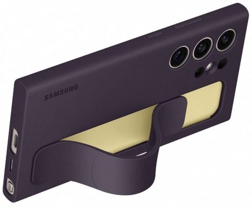 EF-GS928CEE Samsung Standing Grip Cover for Galaxy S24 Ultra Dark Violet image 2