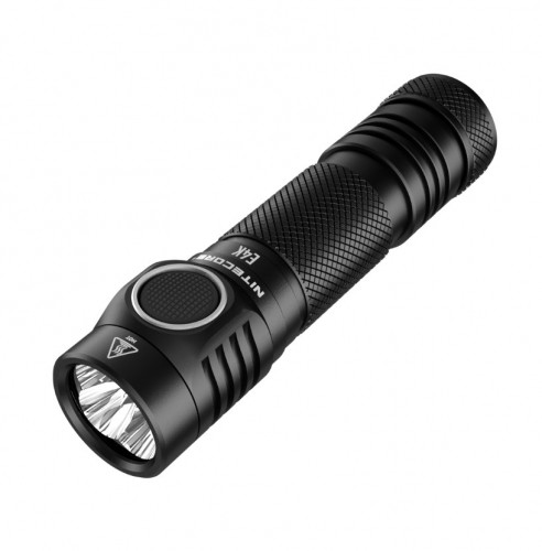 Nitecore E4K Black Hand flashlight LED image 2