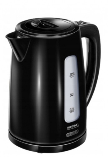 MPM Cordless kettle MCZ-112black 1,7 L, 2200 W image 2