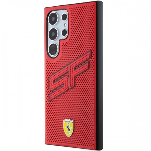 Ferrari FEHCS24LPINR S24 Ultra S928 czerwony|red hardcase Big SF Perforated image 2