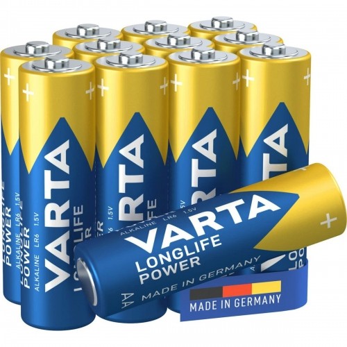 Щелочные батарейки Varta Longlife Power AA 1,5 V (12 штук) image 2