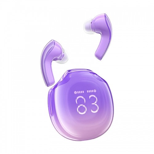 Earphones TWS Acefast T9, Bluetooth 5.3, IPX4 (grape purple) image 2