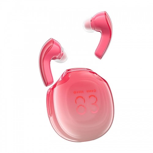 Earphones TWS Acefast T9, Bluetooth 5.3, IPX4 (pomelo red) image 2