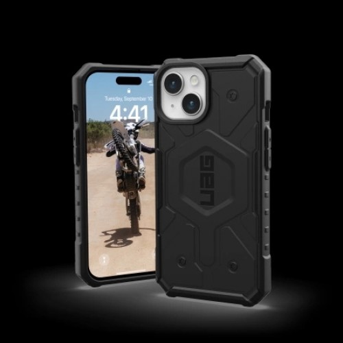 UAG Pathfinder Magsafe protective case for iPhone 15 (black) image 2
