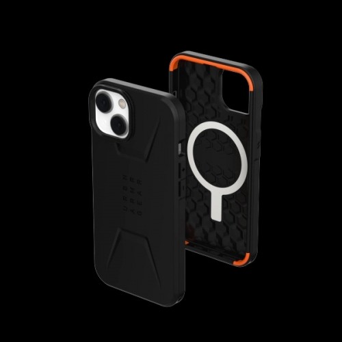 UAG Civilian - protective case for iPhone 14 Plus, compatible with MagSafe (black) image 2