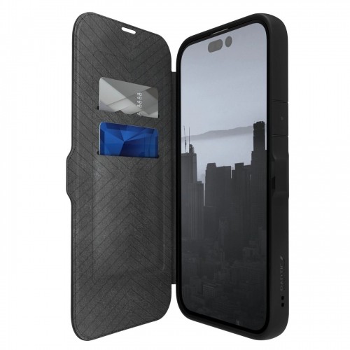 Raptic X-Doria Urban Folio Case iPhone 14 Pro Max flip cover black image 2