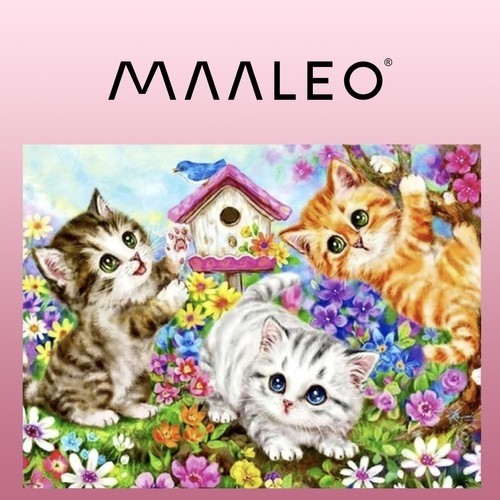 Painting by numbers 40x50cm - Maaleo cats 22781 (17064-0) image 2