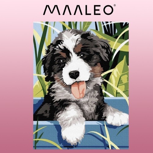 Painting by numbers 40x30cm - Maaleo dog 22780 (17062-0) image 2