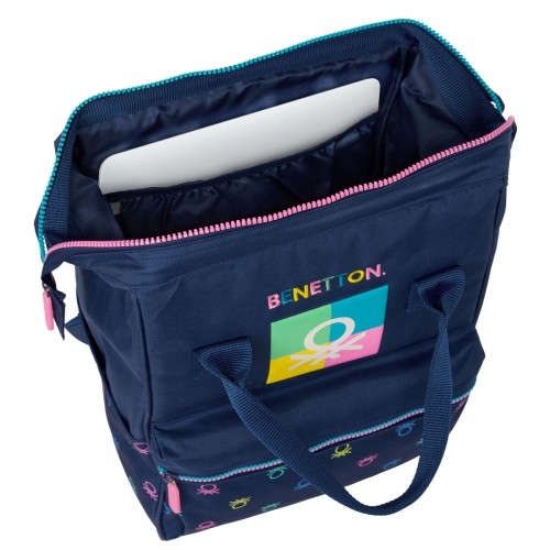 Рюкзак для ноутбука Benetton Cool Тёмно Синий 27 x 40 x 19 cm image 2