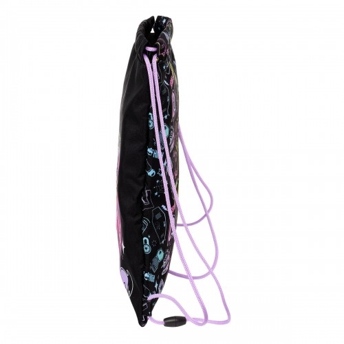 Сумка-рюкзак на веревках Monster High Чёрный 26 x 34 x 1 cm image 2