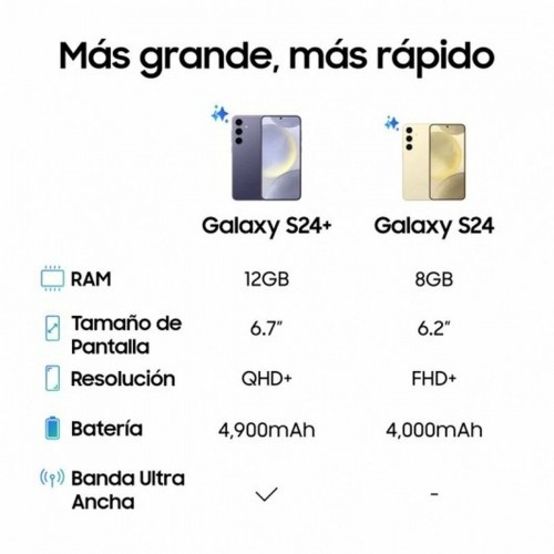 Смартфоны Samsung Galaxy S24+ 6,7" 256 GB Чёрный image 2