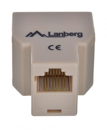 Lanberg AD-RJ45-2RJ45-OU network splitter Beige image 2