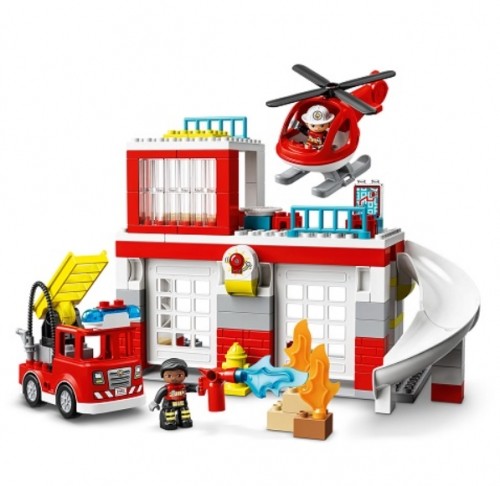 LEGO Duplo 10970 Fire Station & Helicopter Konstruktors image 2