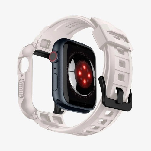 Spigen Rugged Armor Pro case for Apple Watch 4 | 5 | 6 | 7 | 8 | 9 | SE (44 | 45 mm) - beige image 2