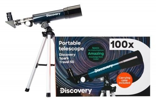 (EN) Discovery Spark Travel 50 Telescope with book image 2