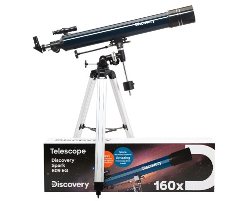 (EN) Discovery Spark 809 EQ Telescope with book image 2